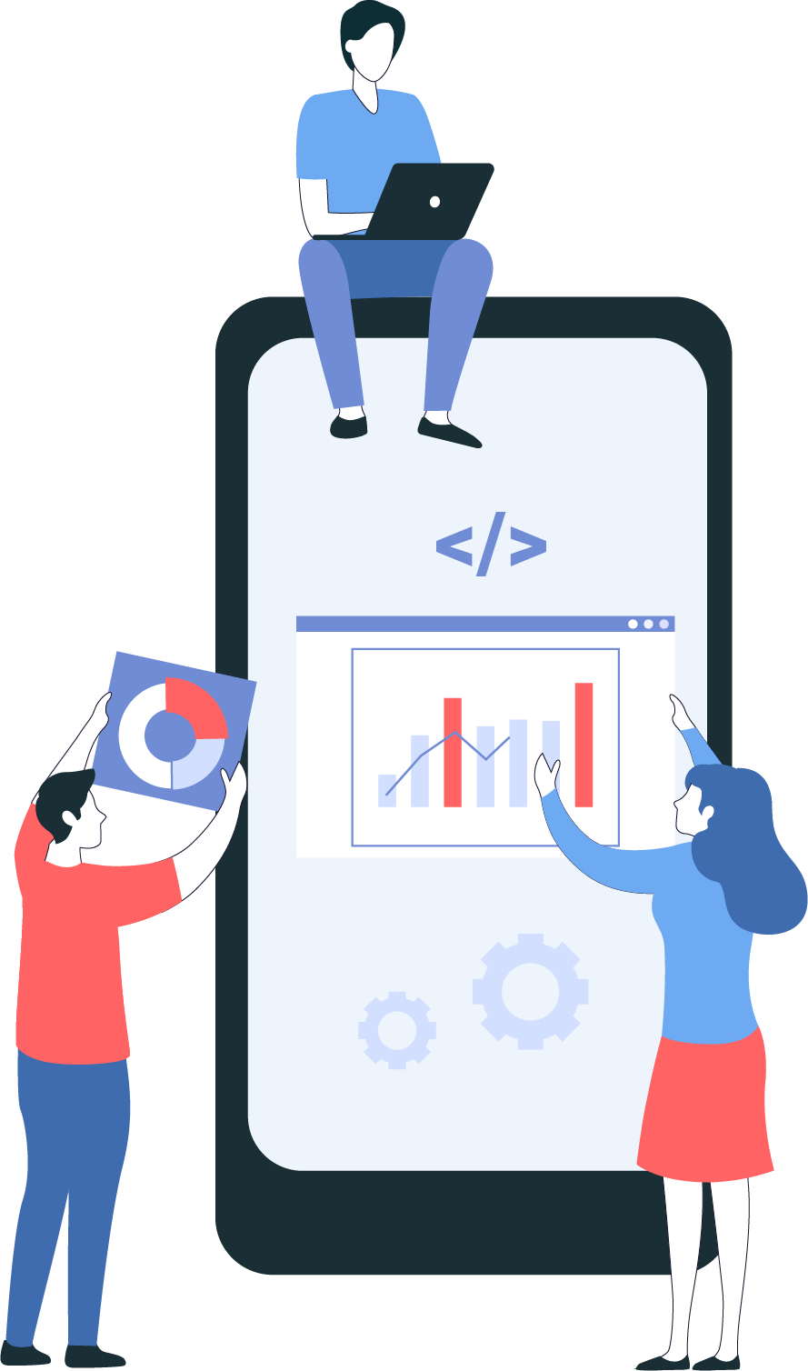 Building and iteratively developing a Power Apps application using data and reporting